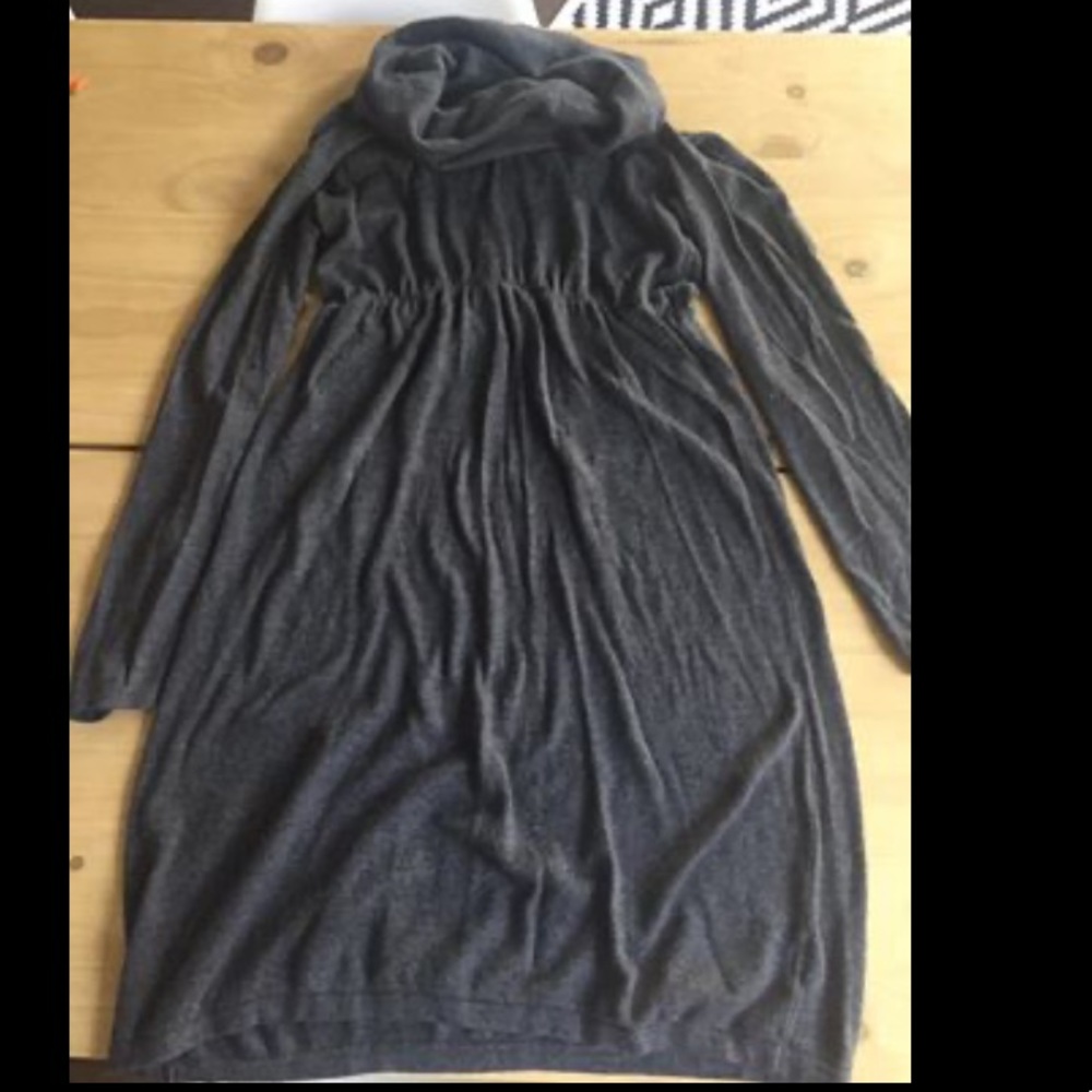 Maternity sweater dress